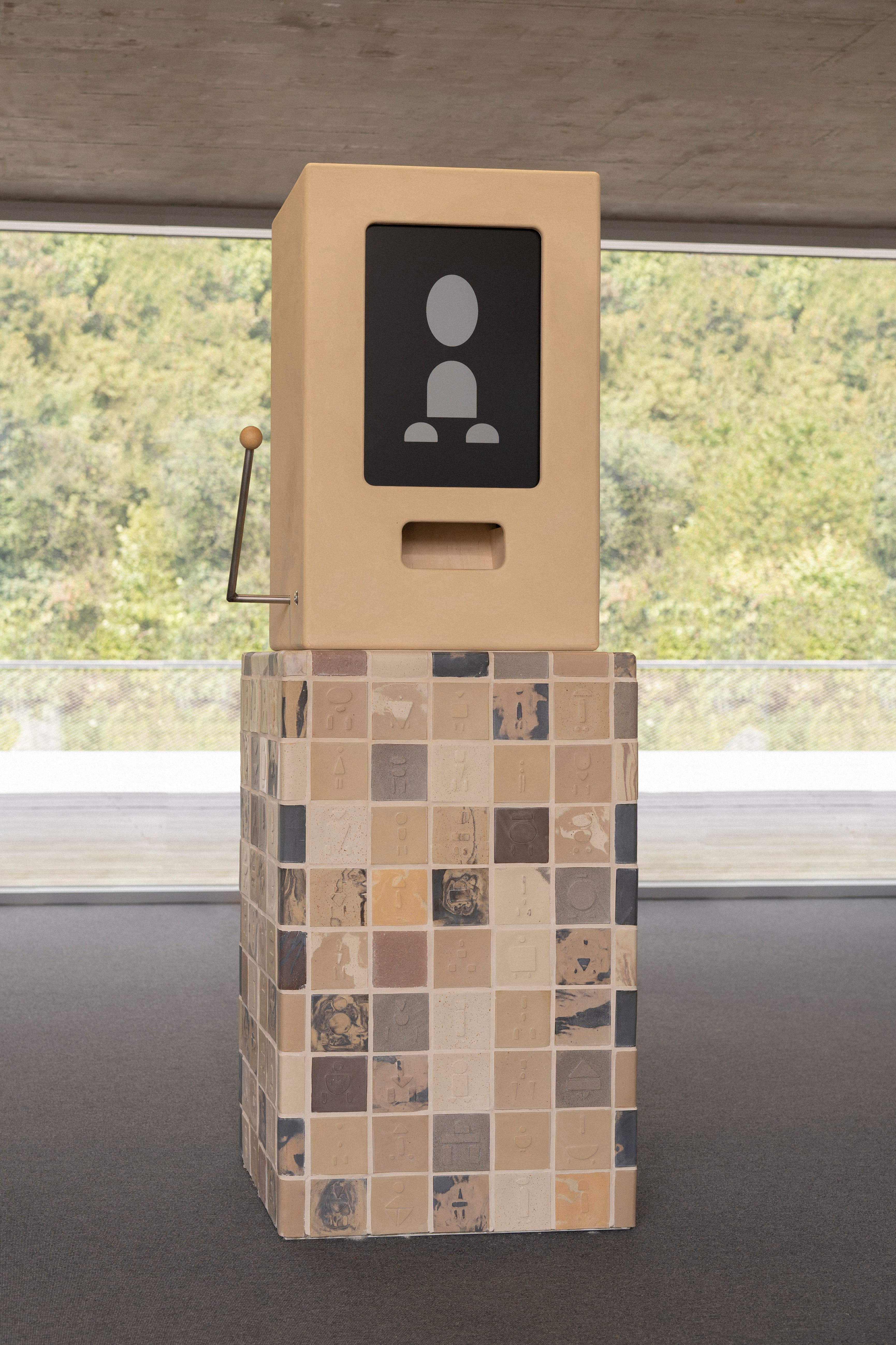 Full image of interactive installation